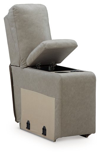 Narwhal Place Reclining Sectional with Storage Console - Casa Morelos / Coahuila Furniture (Oklahoma City, OK)