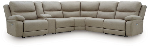 Narwhal Place Reclining Sectional with Storage Console - Casa Morelos / Coahuila Furniture (Oklahoma City, OK)