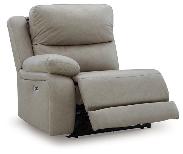 Narwhal Place Reclining Sectional with Storage Console - Casa Morelos / Coahuila Furniture (Oklahoma City, OK)