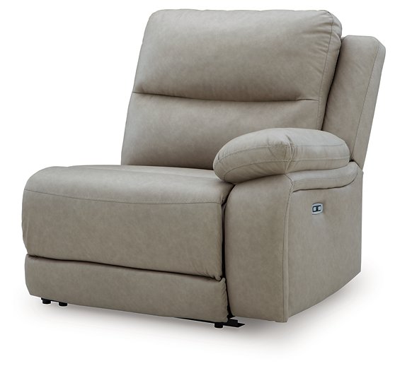Narwhal Place Reclining Sectional with Storage Console - Casa Morelos / Coahuila Furniture (Oklahoma City, OK)