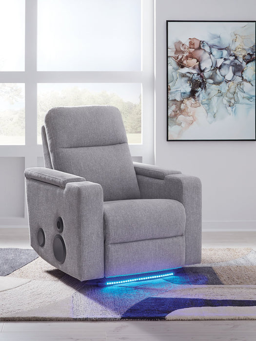 Pineland Power Glider Recliner with Audio System - Casa Morelos / Coahuila Furniture (Oklahoma City, OK)