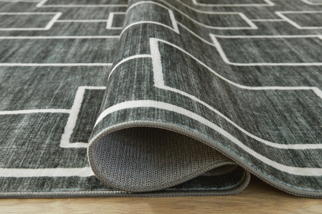 Elderland Washable 7'6" x 9'6" Area Rug