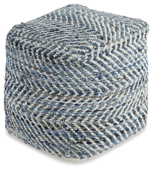 Chevron Pouf - Casa Morelos / Coahuila Furniture (Oklahoma City, OK)