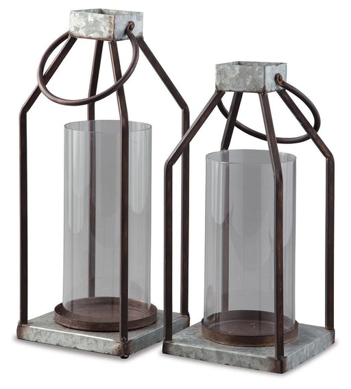 Diedrick Lantern (Set of 2) - Casa Morelos / Coahuila Furniture (Oklahoma City, OK)