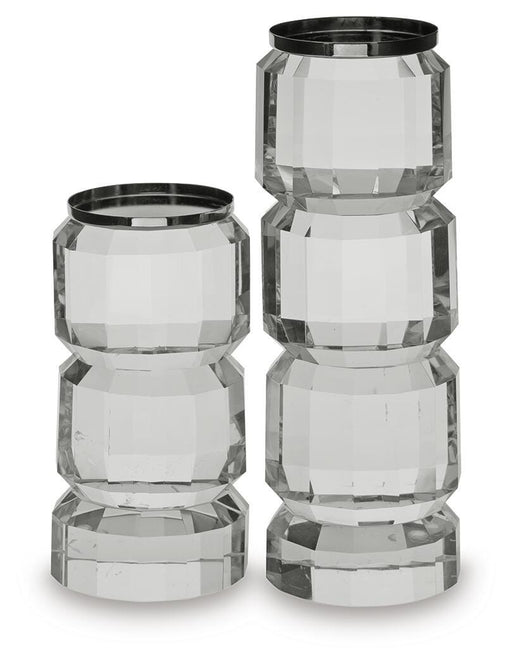 Brentley Candle Holder Set (Set of 2) - Casa Morelos / Coahuila Furniture (Oklahoma City, OK)