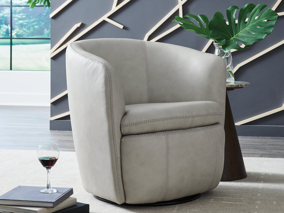 Kierreys Swivel Accent Chair - Casa Morelos / Coahuila Furniture (Oklahoma City, OK)