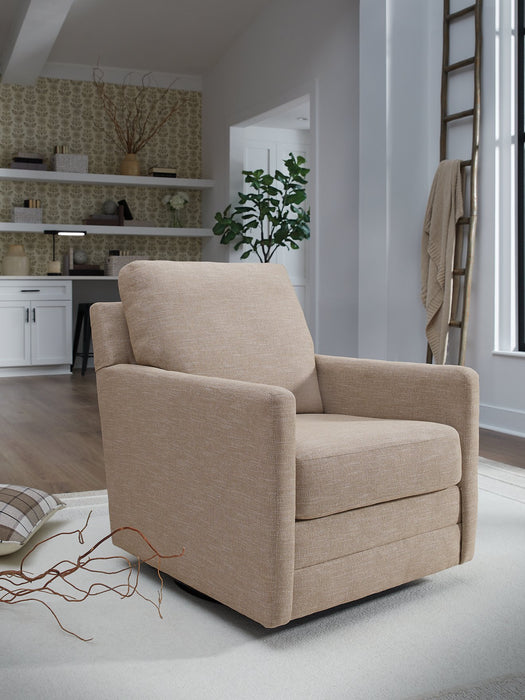 Freybourne Next-Gen Nuvella Swivel Accent Chair - Casa Morelos / Coahuila Furniture (Oklahoma City, OK)