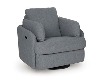 Alainmont Next-Gen Nuvella Swivel Power Recliner - Casa Morelos / Coahuila Furniture (Oklahoma City, OK)