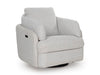 Alainmont Next-Gen Nuvella Swivel Power Recliner - Casa Morelos / Coahuila Furniture (Oklahoma City, OK)