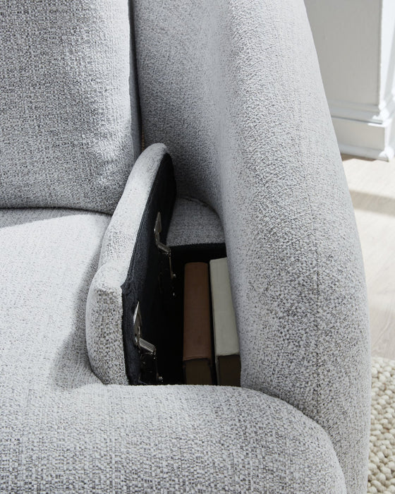 Alainmont Next-Gen Nuvella Swivel Power Recliner - Casa Morelos / Coahuila Furniture (Oklahoma City, OK)