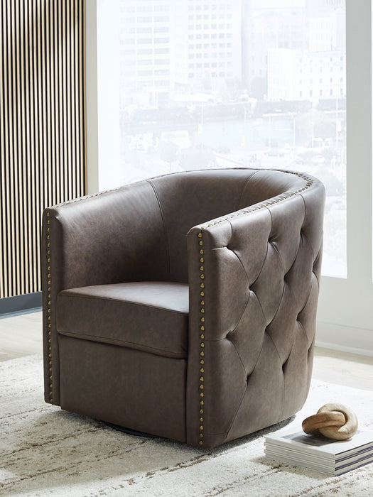 Brentlow Swivel Accent Chair - Casa Morelos / Coahuila Furniture (Oklahoma City, OK)