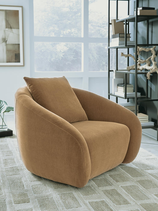 Yahya Swivel Accent Chair - Casa Morelos / Coahuila Furniture (Oklahoma City, OK)
