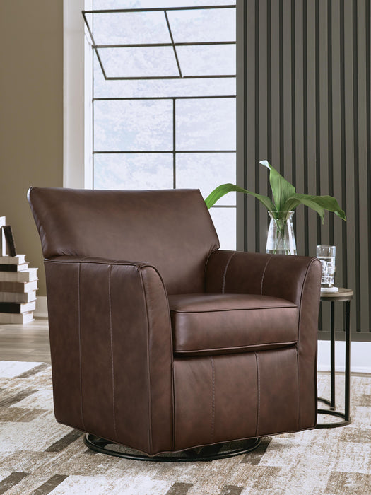 Braydunn Swivel Glider Accent Chair - Casa Morelos / Coahuila Furniture (Oklahoma City, OK)