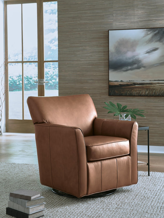 Braydunn Swivel Glider Accent Chair - Casa Morelos / Coahuila Furniture (Oklahoma City, OK)
