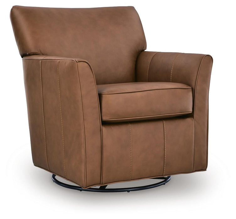 Braydunn Swivel Glider Accent Chair - Casa Morelos / Coahuila Furniture (Oklahoma City, OK)