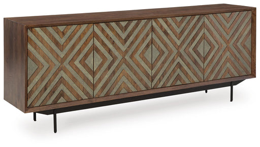 Dreggan Accent Cabinet - Casa Morelos / Coahuila Furniture (Oklahoma City, OK)