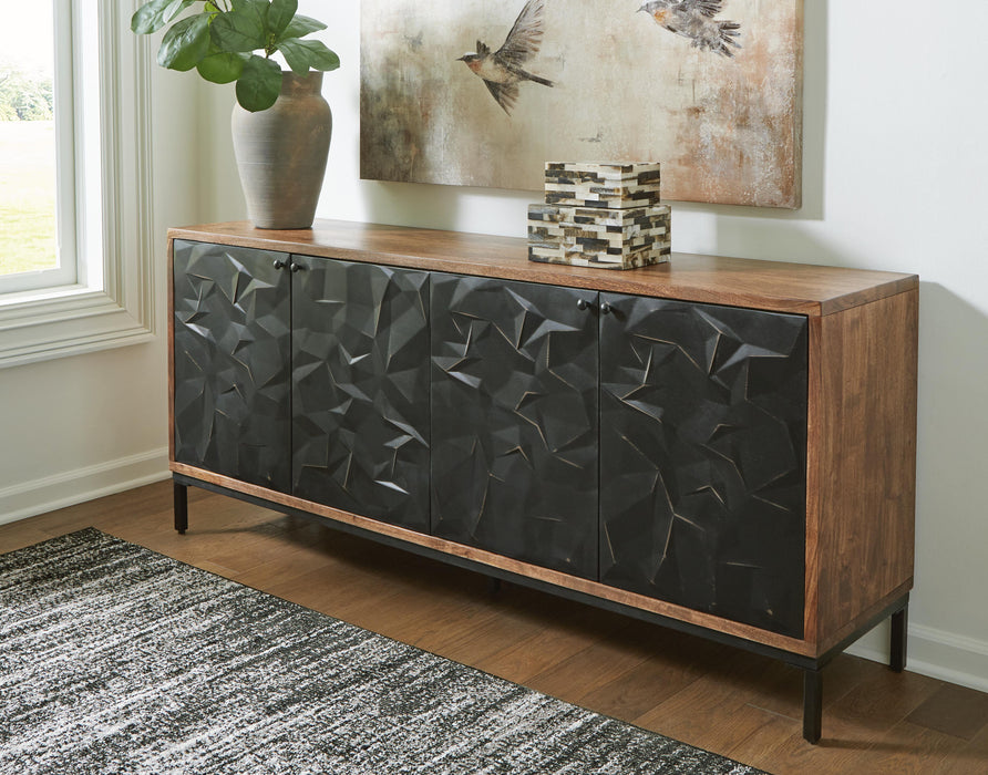 Dorannby Accent Cabinet - Casa Morelos / Coahuila Furniture (Oklahoma City, OK)