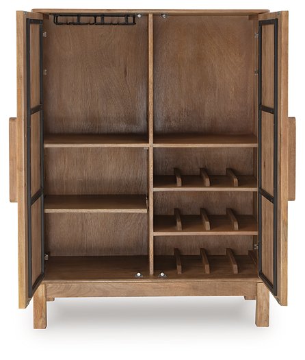 Pellamour Bar Cabinet - Casa Morelos / Coahuila Furniture (Oklahoma City, OK)