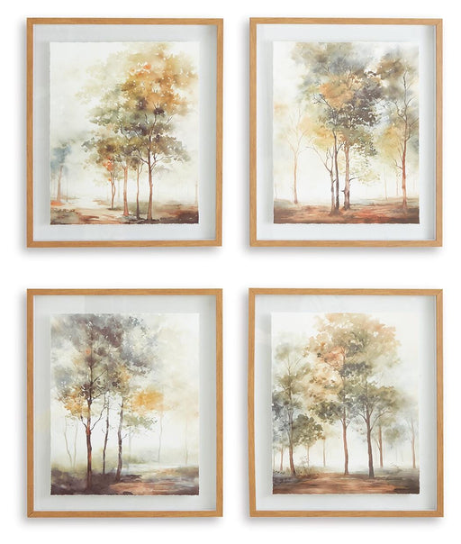 Bryneford Wall Art (Set of 4) - Casa Morelos / Coahuila Furniture (Oklahoma City, OK)
