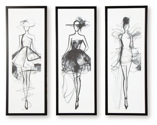 Mckerrick Wall Art Set (Set of 3) - Casa Morelos / Coahuila Furniture (Oklahoma City, OK)