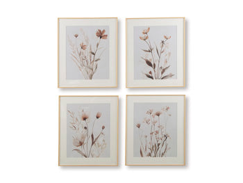 Chettings Wall Art (Set of 4) - Casa Morelos / Coahuila Furniture (Oklahoma City, OK)