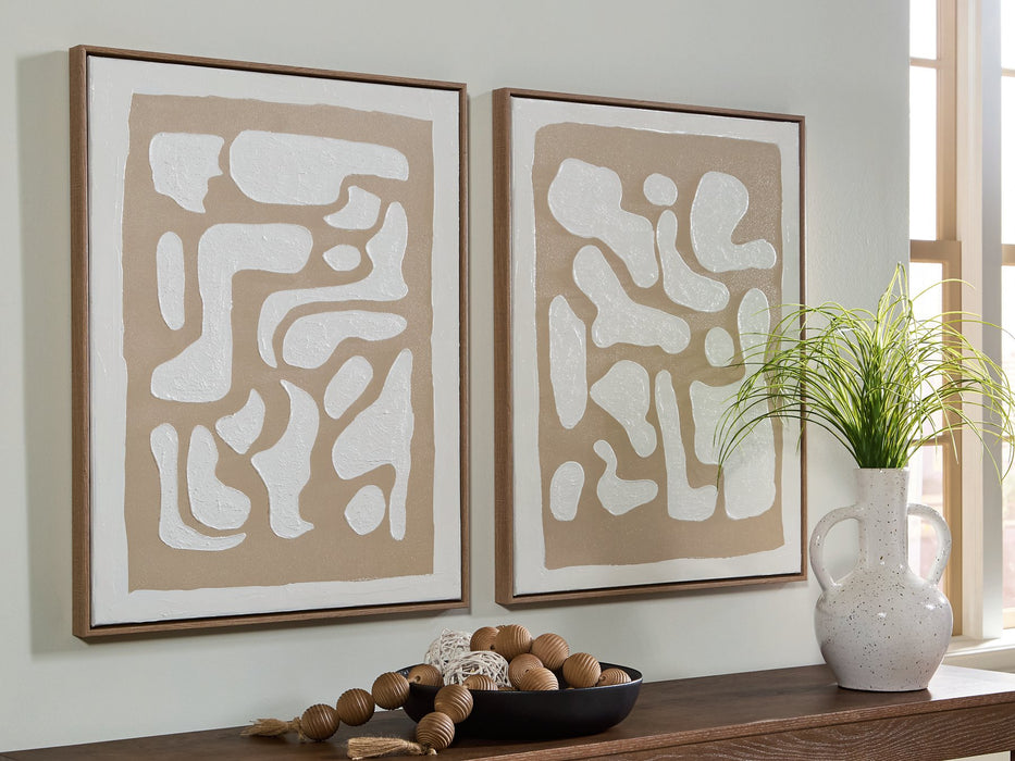Waldett Wall Art (Set of 2) - Casa Morelos / Coahuila Furniture (Oklahoma City, OK)