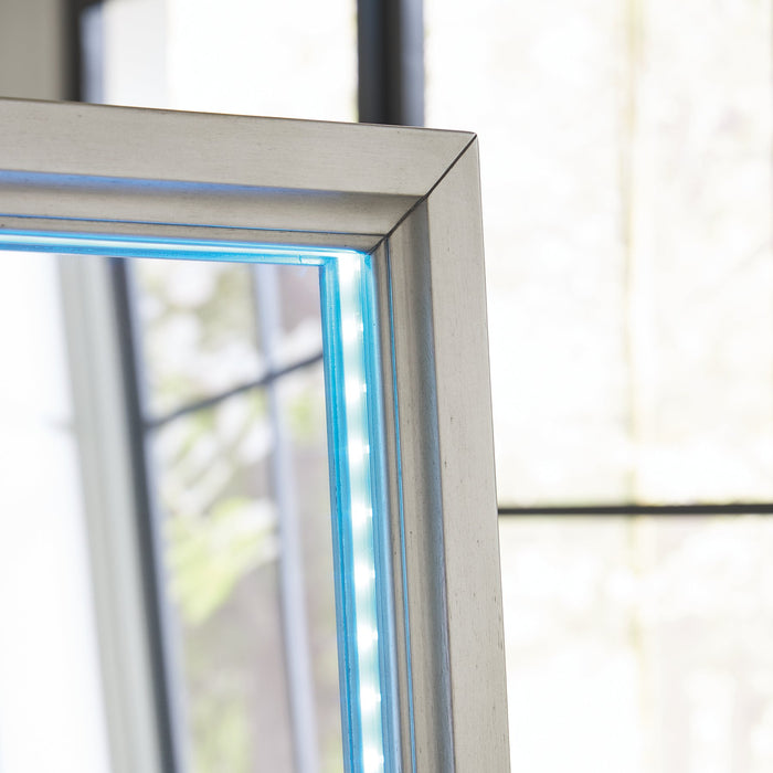 Evesen Floor Standing Mirror/Storage - Casa Morelos / Coahuila Furniture (Oklahoma City, OK)