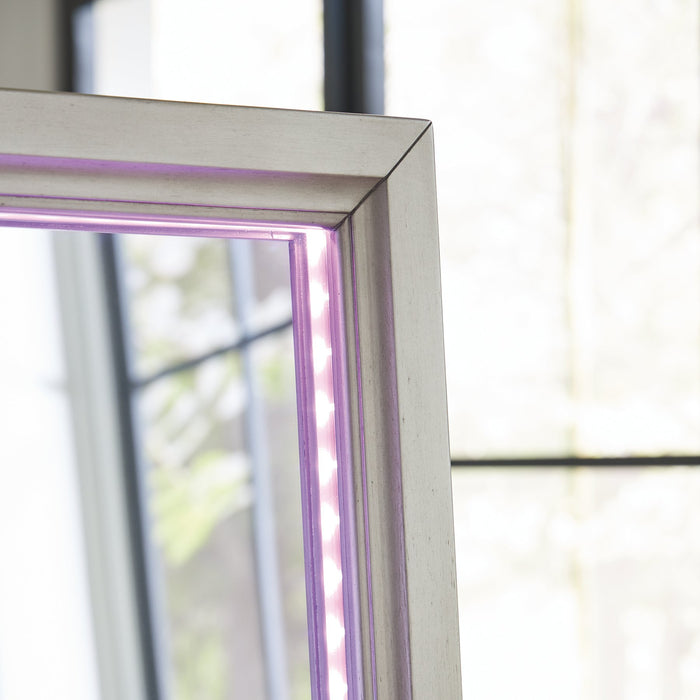 Evesen Floor Standing Mirror/Storage - Casa Morelos / Coahuila Furniture (Oklahoma City, OK)