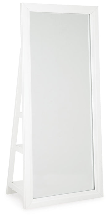 Evesen Floor Standing Mirror/Storage - Casa Morelos / Coahuila Furniture (Oklahoma City, OK)