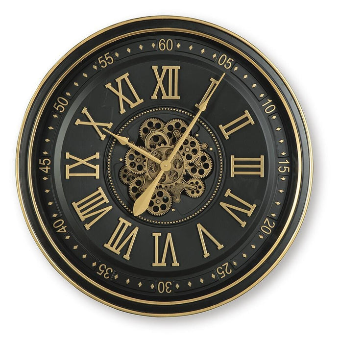 Dairton Wall Clock - Casa Morelos / Coahuila Furniture (Oklahoma City, OK)