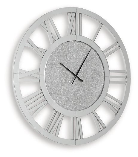 Reinport Wall Clock - Casa Morelos / Coahuila Furniture (Oklahoma City, OK)
