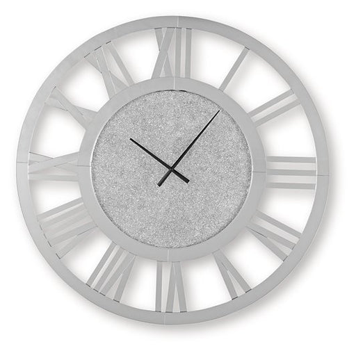Reinport Wall Clock - Casa Morelos / Coahuila Furniture (Oklahoma City, OK)