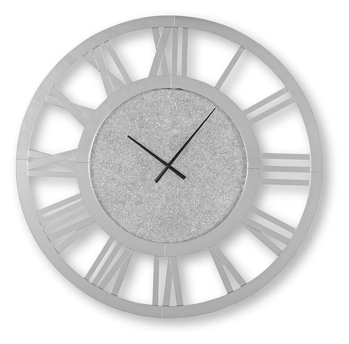 Reinport Wall Clock - Casa Morelos / Coahuila Furniture (Oklahoma City, OK)