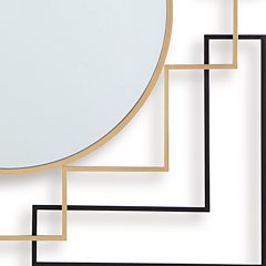 Oceanal Accent Mirror - Casa Morelos / Coahuila Furniture (Oklahoma City, OK)