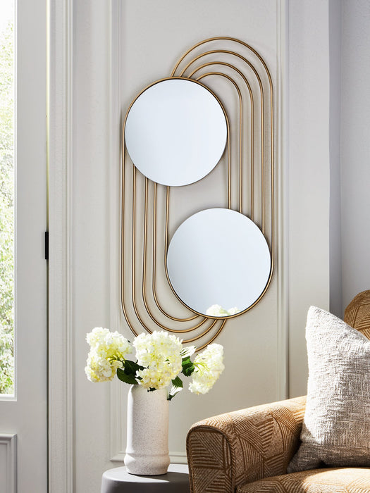 Warrenley Accent Mirror - Casa Morelos / Coahuila Furniture (Oklahoma City, OK)