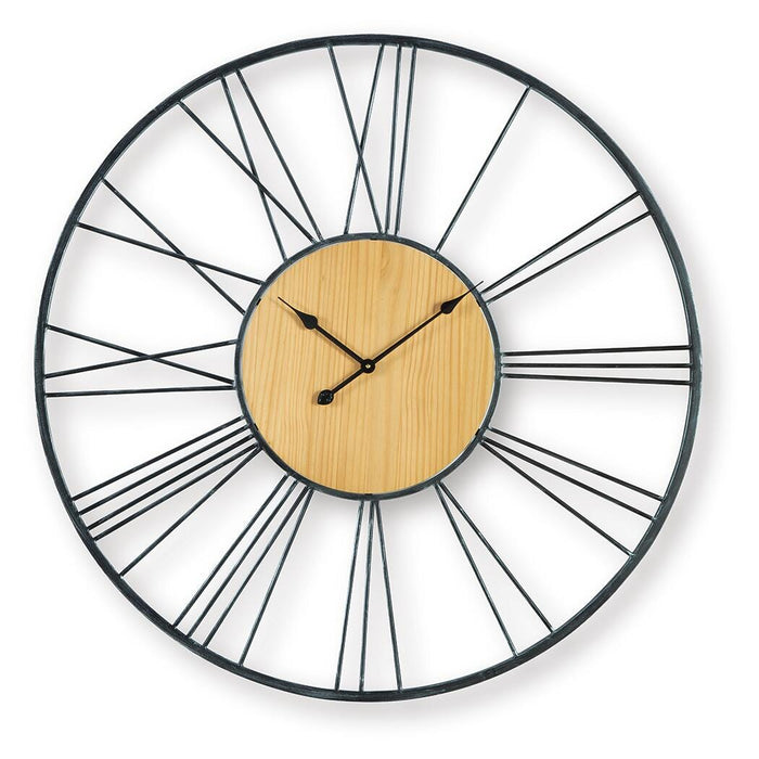 Brockett Wall Clock - Casa Morelos / Coahuila Furniture (Oklahoma City, OK)