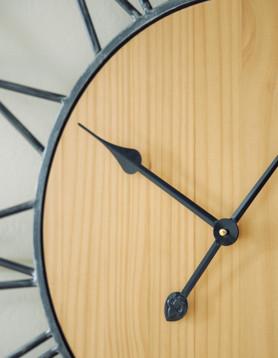 Brockett Wall Clock - Casa Morelos / Coahuila Furniture (Oklahoma City, OK)
