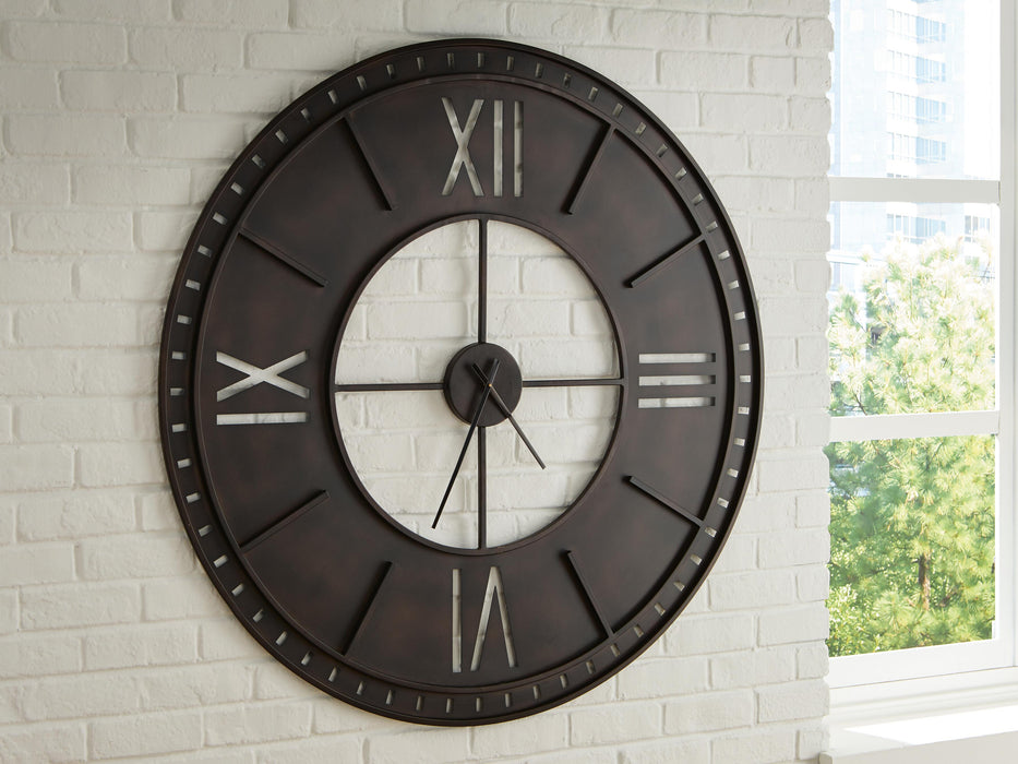 Lytle Wall Clock - Casa Morelos / Coahuila Furniture (Oklahoma City, OK)