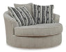 Calnita Oversized Swivel Accent Chair - Casa Morelos / Coahuila Furniture (Oklahoma City, OK)