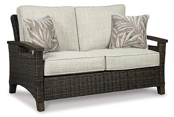 Paradise Trail Outdoor Loveseat, Lounge Chairs and Fire Pit Table - Casa Morelos / Coahuila Furniture (Oklahoma City, OK)