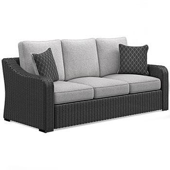 Beachcroft Outdoor Sofa with Cushion - Casa Morelos / Coahuila Furniture (Oklahoma City, OK)