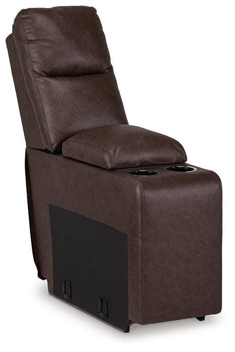 Punch Up Power Reclining Sectional Loveseat with Console - Casa Morelos / Coahuila Furniture (Oklahoma City, OK)