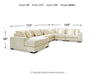 Lindyn Sectional with Chaise - Casa Morelos / Coahuila Furniture (Oklahoma City, OK)