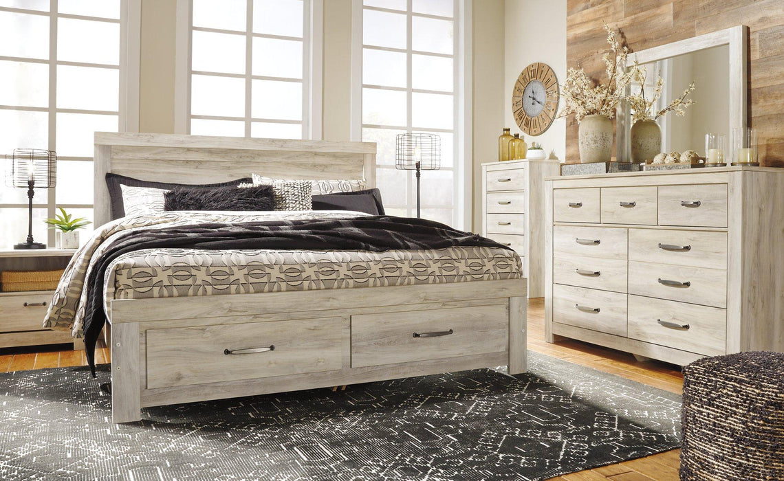 Bellaby Bed with 2 Storage Drawers - Casa Morelos / Coahuila Furniture (Oklahoma City, OK)