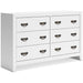 Binterglen Dresser and Mirror - Casa Morelos / Coahuila Furniture (Oklahoma City, OK)