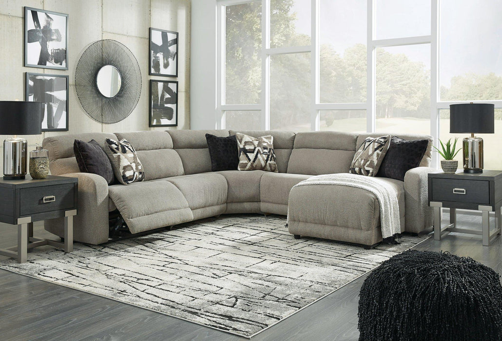 Colleyville Power Reclining Sectional with Chaise - Casa Morelos / Coahuila Furniture (Oklahoma City, OK)