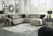 Colleyville Power Reclining Sectional with Chaise - Casa Morelos / Coahuila Furniture (Oklahoma City, OK)