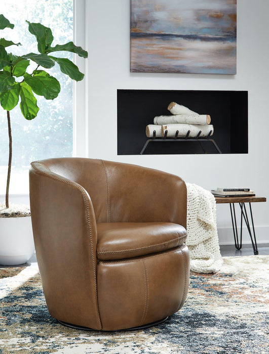 Kierreys Swivel Accent Chair - Casa Morelos / Coahuila Furniture (Oklahoma City, OK)