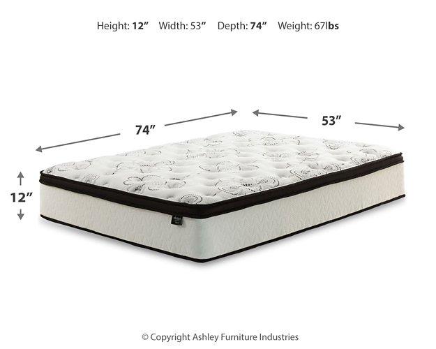 Chime 12 Inch Hybrid Mattress in a Box - Casa Morelos / Coahuila Furniture (Oklahoma City, OK)