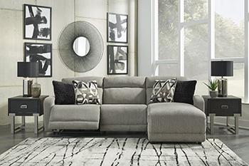 Colleyville Power Reclining Sectional with Chaise - Casa Morelos / Coahuila Furniture (Oklahoma City, OK)